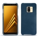 Capa em pele Samsung Galaxy A8 (2018) - Blu mediterran