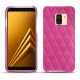 Coque cuir Samsung Galaxy A8 (2018) - Rose BB - Couture