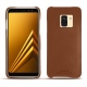 Coque cuir Samsung Galaxy A8 (2018) - Marron PU