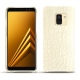 Samsung Galaxy A8+ (2018) leather cover - Crocodile milk