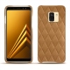 Capa em pele Samsung Galaxy A8+ (2018) - Castan esparciate - Couture