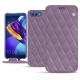 Capa em pele Huawei Honor View 10 - Lilas - Couture ( Nappa - Pantone 2645U ) 
