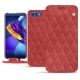 가죽 커버 Huawei Honor View 10 - Cerise vintage - Couture