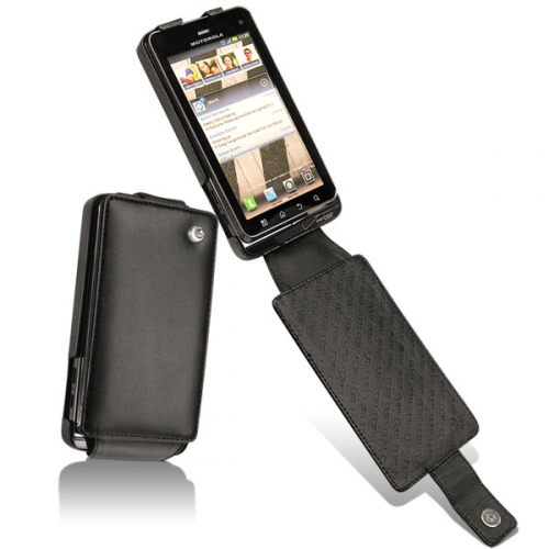 Custodia in pelle Motorola Milestone 3 - Droid 3 
