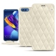 Custodia in pelle Huawei Honor View 10 - Blanc escumo - Couture