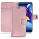 Housse cuir Huawei Honor View 10 - Rose ( Nappa - Pantone 2365C ) 