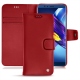 Huawei Honor View 10 leather case - Rouge ( Nappa - Pantone 199C ) 