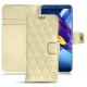 硬质真皮保护套 Huawei Honor View 10 - Beige - Couture ( Nappa - Pantone 7502C ) 