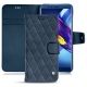 Huawei Honor View 10 leather case - Jean vintage - Couture