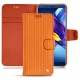 硬质真皮保护套 Huawei Honor View 10 - Abaca arancio