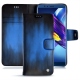 Lederschutzhülle Huawei Honor View 10 - Bleu Patine