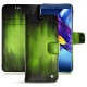 Custodia in pelle Huawei Honor View 10 - Vert Patine