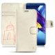 Huawei Honor View 10 leather case - Blanc escumo