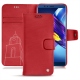 Huawei Honor View 10 leather case - Rouge troupelenc