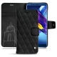 Capa em pele Huawei Honor View 10 - Negre poudro - Couture
