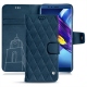 Lederschutzhülle Huawei Honor View 10 - Blu mediterran - Couture