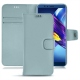 Housse cuir Huawei Honor View 10 - Bleu ciel PU