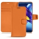 Huawei Honor View 10 leather case - Orange PU