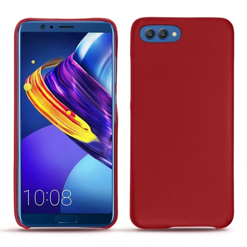 Lederschutzhülle Huawei Honor View 10Rouge ( Nappa - Pantone #d50032 ) 