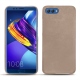 Huawei Honor View 10 leather cover - Taupe vintage ( Pantone 7530C ) 