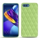 가죽 커버 Huawei Honor View 10 - Vert olive - Couture ( Nappa - Pantone 578U ) 