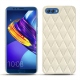 Huawei Honor View 10 leather cover - Blanc escumo - Couture