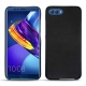 Huawei Honor View 10 leather cover - Negre poudro