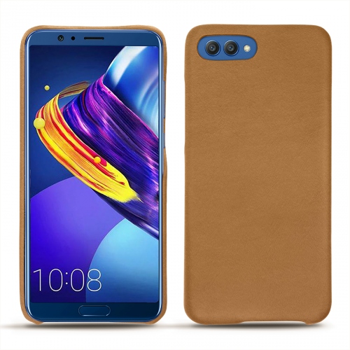 Funda de piel Huawei Honor View 10Castan esparciate ( Pantone #824F2A )