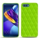 Custodia in pelle Huawei Honor View 10 - Vert fluo - Couture