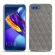 Huawei Honor View 10 leather cover - Acier vintage - Couture