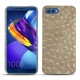 Lederschutzhülle Huawei Honor View 10 - Autruche desert