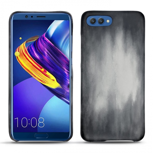 Protections cuir - coque, étui, housse - pour Huawei Honor View 10 par NoreveGris Patine
