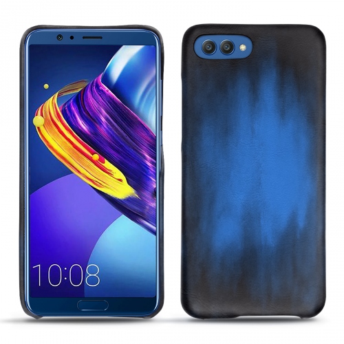 가죽 커버 Huawei Honor View 10Bleu Patine