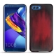 Huawei Honor View 10 leather cover - Rouge Patine