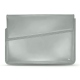 ノートPC、17インチ用レザーケース - Griffe 1 - Gris ( Nappa - Pantone W428C ) 