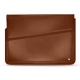 Housse cuir pour ordinateur portable 17' - Griffe 1 - Marron ( Nappa - Pantone 1615C ) 