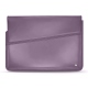 17 인치 휴대용 퍼스널 컴퓨터를위한 가죽 케이스 - Griffe 1 - Lilas ( Nappa - Pantone 2645U ) 