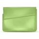 Funda de piel para ordenador portatil 17' - Griffe 1 - Vert olive ( Nappa - Pantone 578U ) 