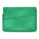 Funda de piel para ordenador portatil 17' - Griffe 1 - Menthe vintage ( Pantone 562C ) 