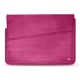 Leather sleeve for 17' laptop - Griffe 1 - Serpent ciclamino