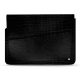 ノートPC、17インチ用レザーケース - Griffe 1 - Crocodile nero