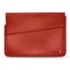 Leather sleeve for 17' laptop - Griffe 1 - Arange clouquié