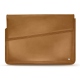 Leather sleeve for 17' laptop - Griffe 1 - Castan esparciate