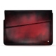ノートPC、17インチ用レザーケース - Griffe 1 - Rouge Patine