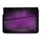 Funda de piel para ordenador portatil 17' - Griffe 1 - Violet Patine