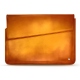 ノートPC、17インチ用レザーケース - Griffe 1 - Orange Patine