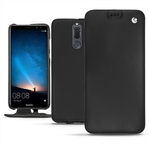 Huawei Mate 10 Lite leather case - Noir ( Nappa - Black ) 
