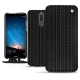 Lederschutzhülle Huawei Mate 10 Lite - Abaca nero