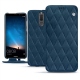 Custodia in pelle Huawei Mate 10 Lite - Blu mediterran - Couture