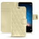 Housse cuir Huawei Mate 10 Lite - Beige - Couture ( Nappa - Pantone 7502C ) 